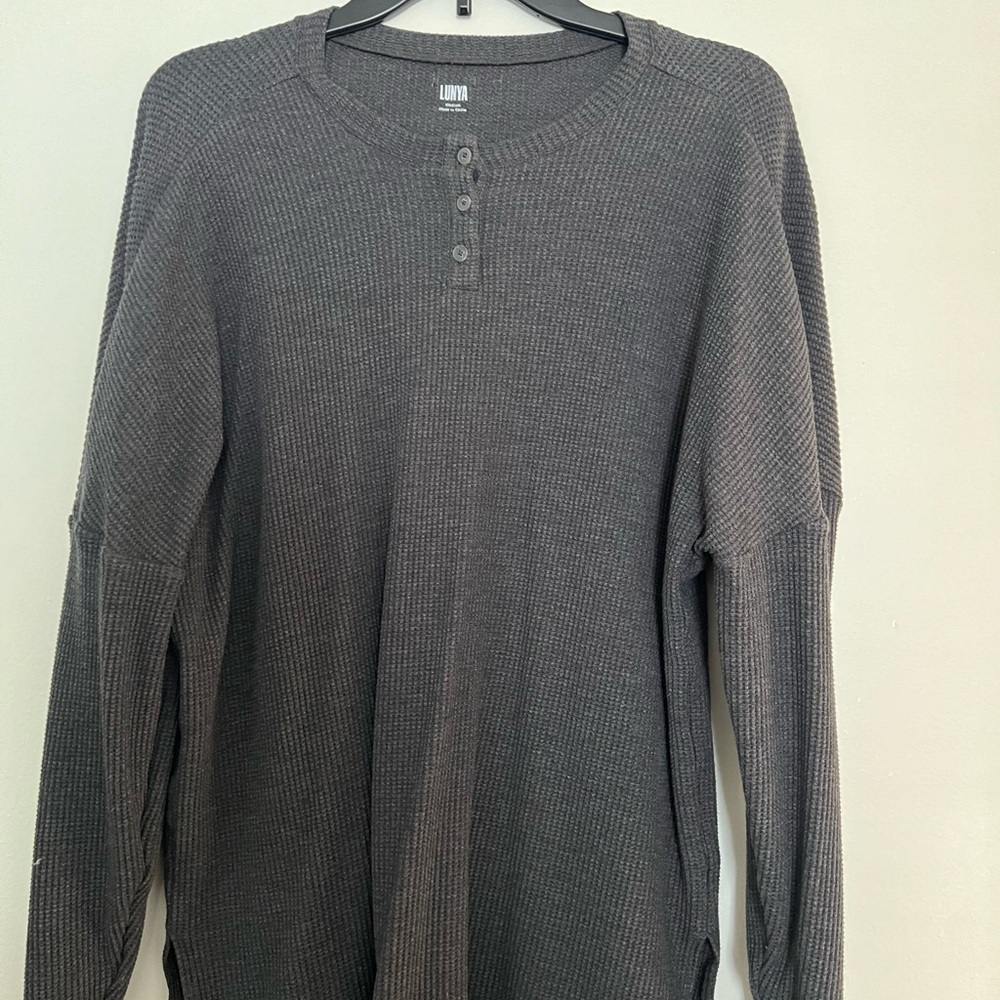 Lunya thermal lounge top